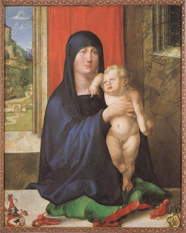 Albrecht Durer Madonna and child oil painting image